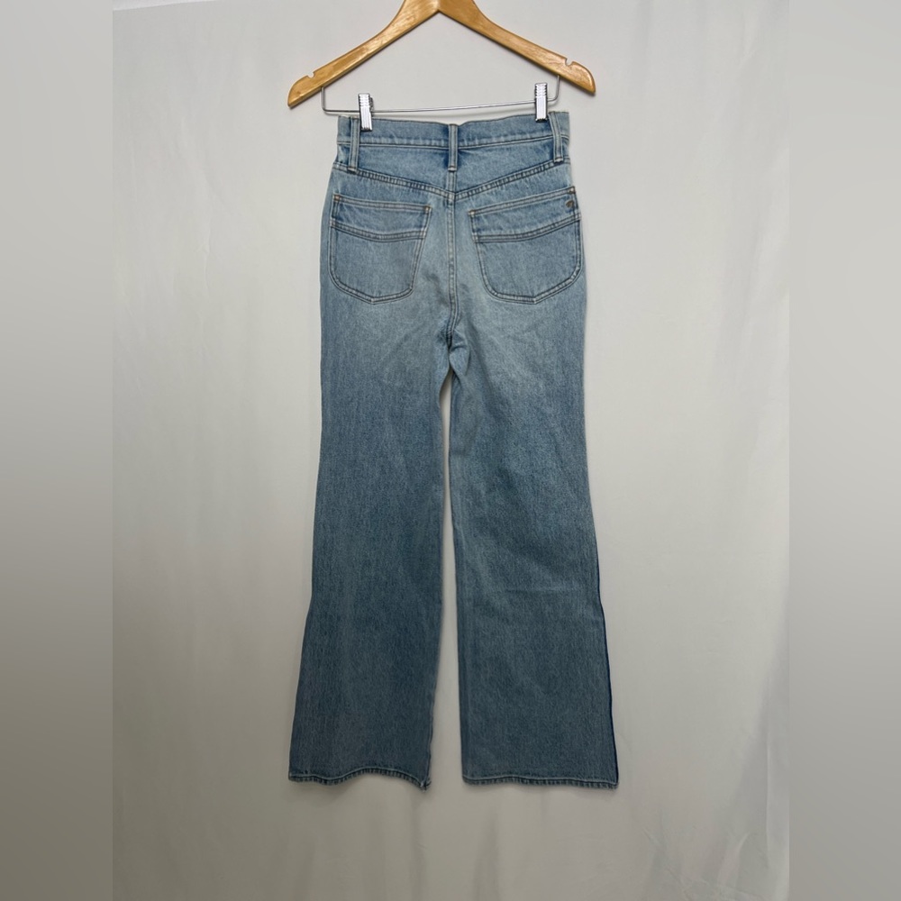 NEW / Madewell 11" High-Rise Flare Jeans - Picture 1 of 5